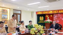 Deputy PM works with Traffic Police Department
