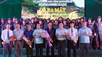 Special forest ranger force of Quang Nam makes debut 