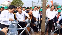 Government leader underlines significance of tree planting