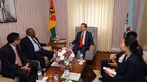 Minister To Lam visits Mozambique Academy of Police Sciences