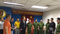 Transfer of suspect to Chinese Police