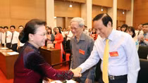 NA leader meets with outstanding journalists from nationwide