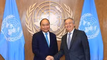 Prime Minister Nguyen Xuan Phuc meets with UN leaders