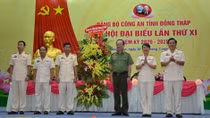 Deputy Minister Nguyen Van Thanh attends 11th Party Congress of Dong Thap police