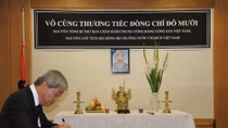 Condolence books for former Party leader opened abroad