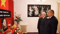 Foreign officials, diplomats in Africa pay tribute to President Quang
