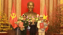 Senior public security, defense officers receive General rank
