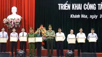 Khanh Hoa reviews national security protection movement