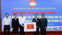 Over 11 million USD donated to central region via Vietnam Fatherland Front