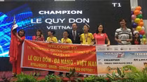Da Nang students win high prizes at Int’l Robothon Competition 2016