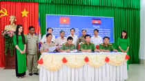 Police of Vietnam and Cambodia enhances security and order along shared border