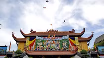 Party official visits Buddhist monk on Lord Buddha’s birthday