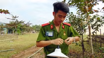 T52 Police College comes Co Tu ethnic village