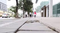 Hanoi halts street paving project