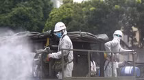 Armed forces disinfect Hanoi amid ongoing COVID-19 fight