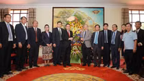 Thua Thien-Hue, Lao province review cooperation