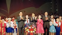 Photos of President Tran Duc Luong’s DPRK visit in 2002