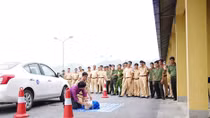 Safe driving course for police drivers starts