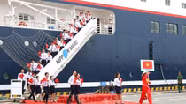 Ship for Southeast Asian Youth Programme arrives in Vietnam
