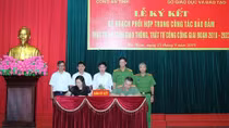 Ha Nam Police cooperates with schools to reduce traffic offences