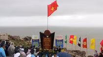New Year flag salute ceremony held at nation’s easternmost mainland point