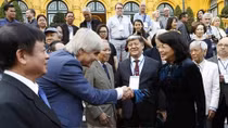Vice President hosts artists to Asia-Europe new music festival