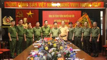 Deputy Minister Nguyen Van Son works with Department of Fire Prevention and Fighting and Rescue