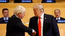U.S. President Trump speaks to UK PM candidate Johnson
