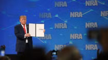 Trump pulling U.S. out of U.N. arms treaty, heeding NRA