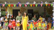 Quang Binh Provincial Police build preschool in border area 