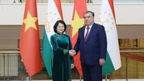 Vice President holds bilateral meetings on CICA sidelines