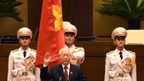 Party leader Nguyen Phu Trong becomes new President