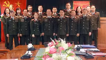 Deputy Minister Nguyen Van Thanh works with Inspection Commission