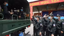 Mobile Police Command send reinforcements to COVID-hit province of Bac Giang 