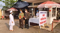 Nam Dinh police steps up measures to control COVID-19