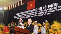 Memorial services for former Party General Secretary Do Muoi held in Hanoi, HCM City