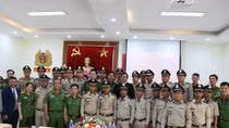 Training course on drug-related crime investigation held for Cambodian police officers