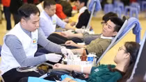 Thousands of young people join "Volunteer Heart" blood donation festival