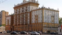 U.S. embassy in Moscow says locked out of diplomatic property