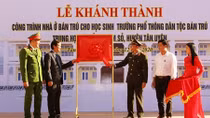 Lai Chau police build dormitory for ethnic minority pupils in Nam So commune