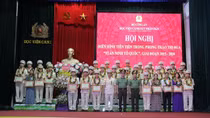 Good examples in of People's Police Academy’s emulation movement honored 