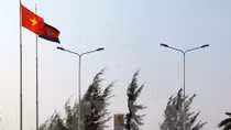 Vietnam and Cambodia exchange border topographic maps