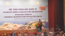 Seminar seek measures to ensure environmental security in East Sea