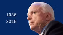 John McCain, ex-POW, senator and political maverick, dies at 81