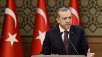 Erdogan says U.S.-led coalition gives support to terrorist groups in Syria