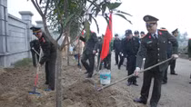 Public Security units launch Arbor Day 