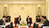 Deputy Minister Nguyen Van Thanh receives Japaneses Ambassador