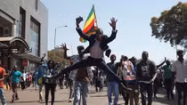Zimbabwe's ruling party wins majority in parliament, EU questions poll