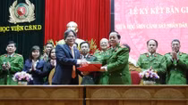 People’s Police Academy signs cooperation deal with Vietnam- Germany Hospital