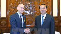 President welcomes World Vision International leader
